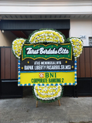 Papan Bunga Duka di Cintapuri Darussalam