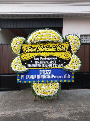 Papan Bunga Duka di Cintapuri Darussalam