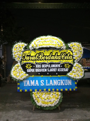 Papan Bunga Duka di Cintapuri Darussalam