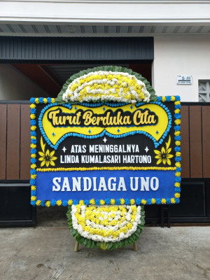 Papan Bunga Duka di Cintapuri Darussalam