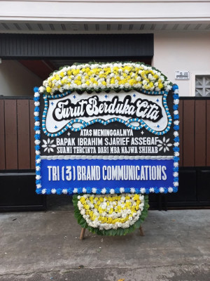 Papan Bunga Duka di Cintapuri Darussalam